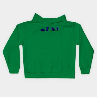 Xenokitty Long Kids Hoodie